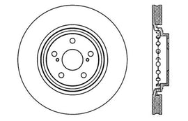 StopTech Sport Drilled & Slotted Rotor - Front Left