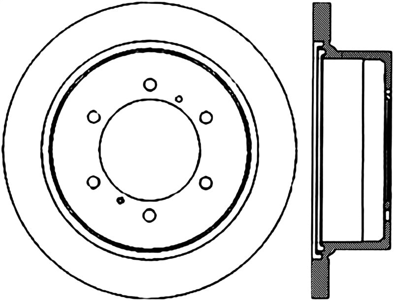 StopTech Slotted & Drilled Sport Brake Rotor