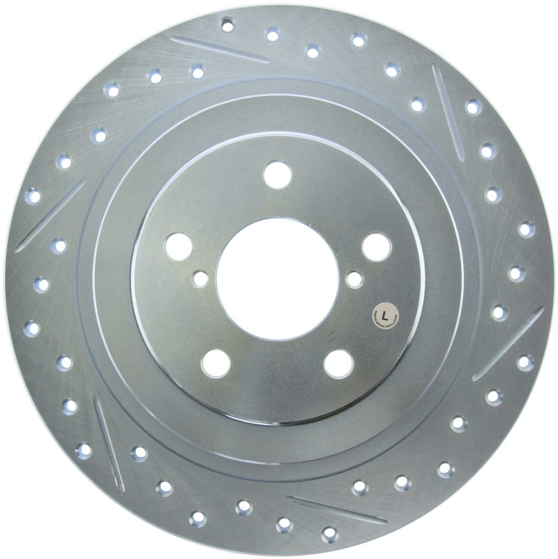 StopTech Select Sport Drilled & Slotted Rotor - Front Right