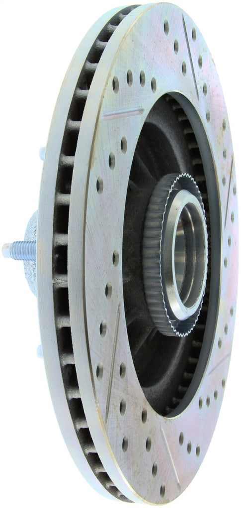 StopTech Select Sport Drilled & Slotted Rotor - Rear Left