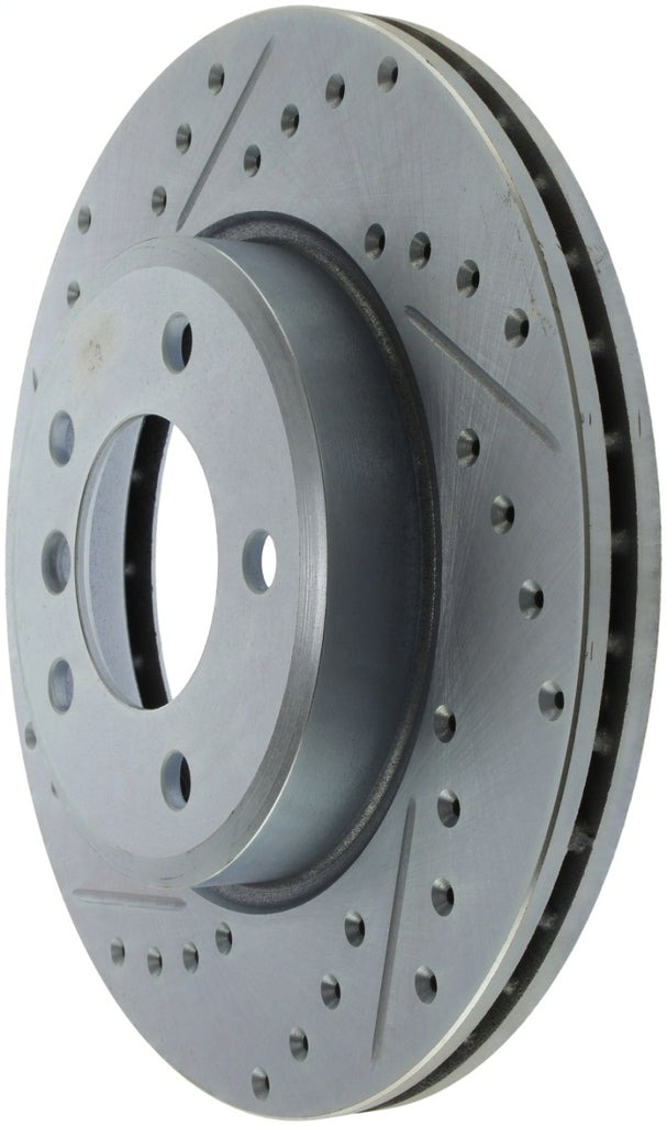 StopTech Select Sport Drilled & Slotted Rotor - Front Left