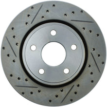 Load image into Gallery viewer, StopTech Select Sport Drilled &amp; Slotted Rotor - Rear Left