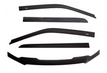 Load image into Gallery viewer, AVS 07-18 Jeep Wrangler (2 Door) Ventvisor &amp; Aeroskin Deflector Combo Kit - Matte Black