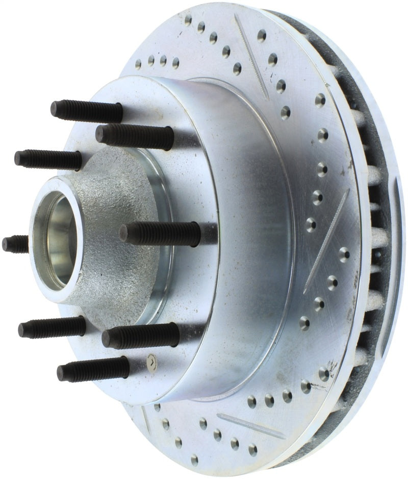 StopTech Select Sport Drilled & Slotted Rotor - Rear Left