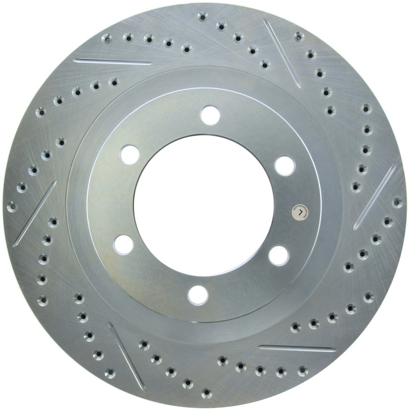 StopTech Select Sport Drilled & Slotted Rotor - Front Right