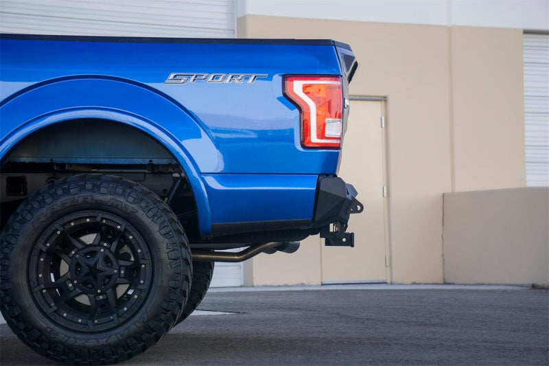 Addictive Desert Designs 15-18 Ford F-150 Stealth Fighter Rear Bumper w/ Backup Sensor Cutout