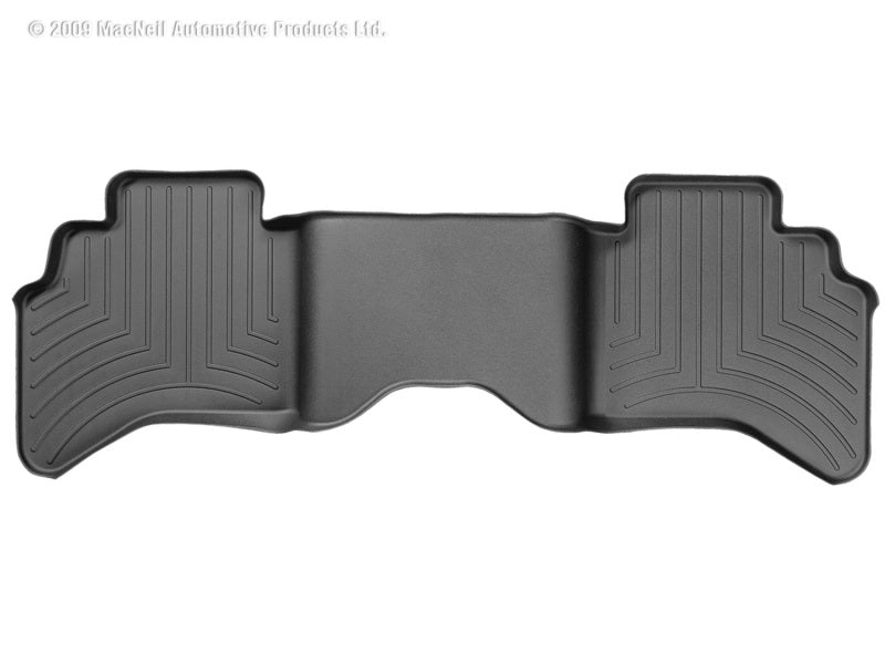 WeatherTech 02-06 Dodge Ram 1500 Pickup QuadCab Rear FloorLiner - Black