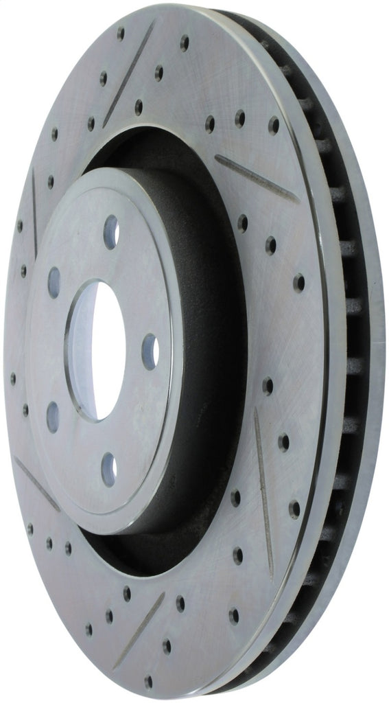 StopTech Select Sport Drilled & Slotted Rotor - Front Left