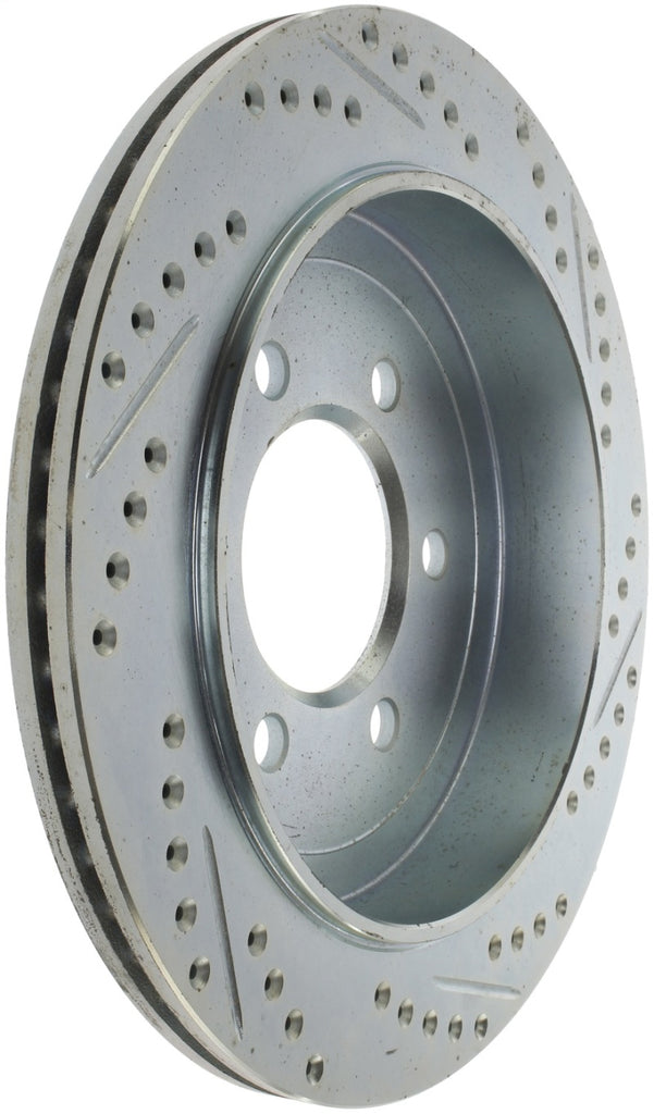 StopTech Select Sport Drilled & Slotted Rotor - Front Left