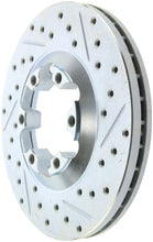 Load image into Gallery viewer, StopTech Select Sport 07-08 Chevy Colorado Slotted and Drilled Left Front Rotor
