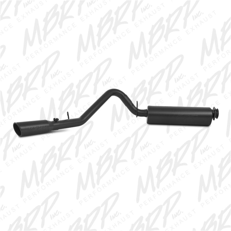 MBRP 2000-2006 Jeep Wrangler (JK) Inline-4 2.5L Inline-6 4.0L Cat Back Single Side