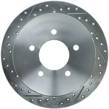 Load image into Gallery viewer, StopTech Select Sport 99-04 Ford F-150 Sport Slotted &amp; Drilled Rear Right Rotor