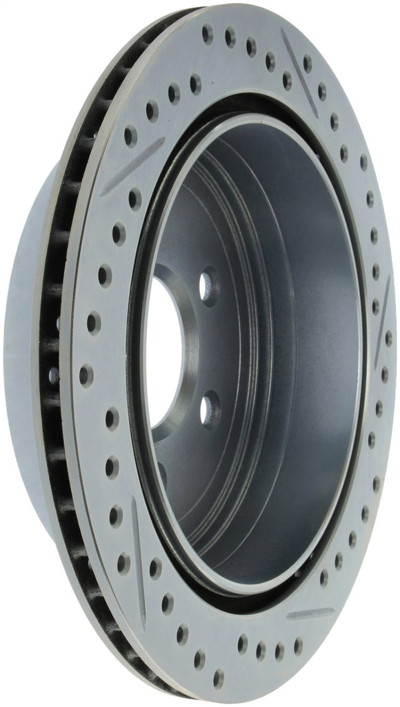 StopTech Select Sport Drilled & Slotted Rotor - Front Left