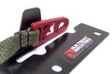 BuiltRight Industries 09-20 Ford F-150/Raptor (09-14 SuperCrew Only) Rear Seat Release - Olive Strap