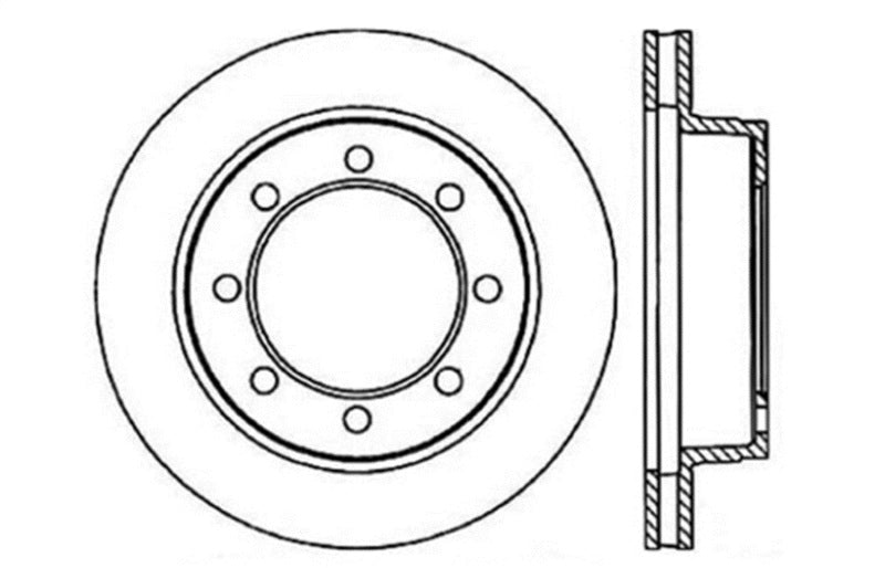 StopTech Slotted & Drilled Sport Brake Rotor