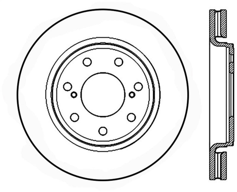 StopTech Slotted Sport Brake Rotor