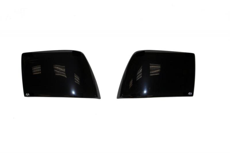 AVS 03-07 Chevy Silverado 1500 Tail Shades Tail Light Covers - Black