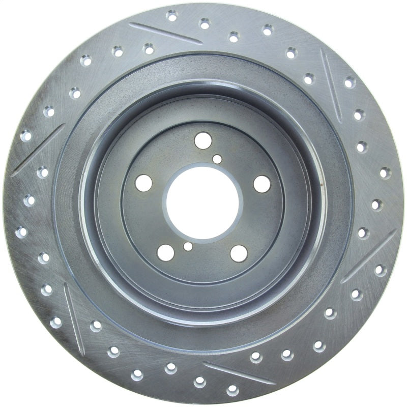 StopTech Select Sport Drilled & Slotted Rotor - Rear Left