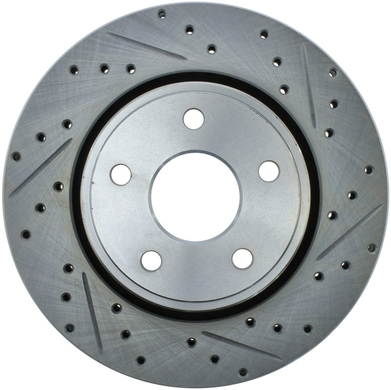 StopTech Select Sport Drilled & Slotted Rotor - Rear Right