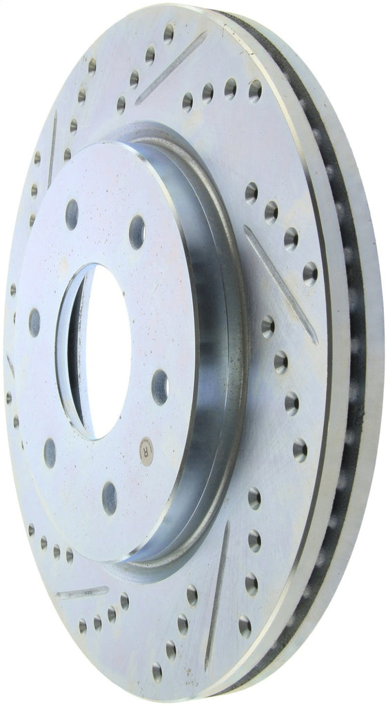 StopTech Select Sport Drilled & Slotted Rotor - Front Left