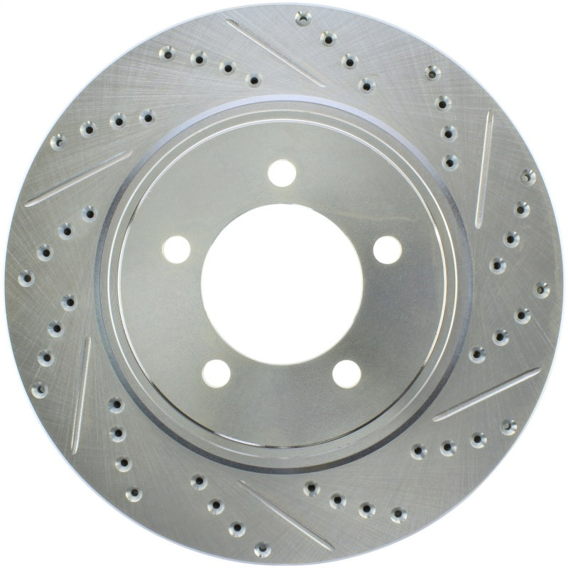 StopTech Select Sport Drilled & Slotted Rotor - Front Right