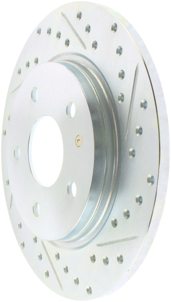 StopTech Select Sport Drilled & Slotted Rotor - Left - Rear