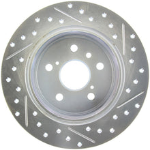 Load image into Gallery viewer, StopTech Select Sport Drilled &amp; Slotted Rotor - Rear Right