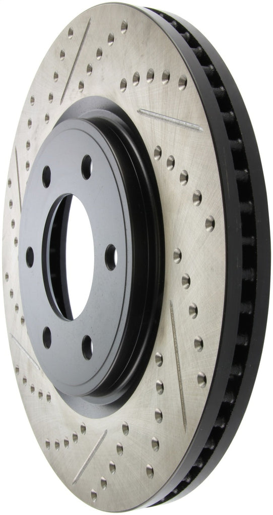 StopTech Sport Drilled & Slotted Rotor - Front Left