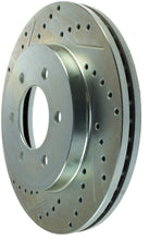 Load image into Gallery viewer, StopTech Select Sport Drilled &amp; Slotted Rotor - Front Left