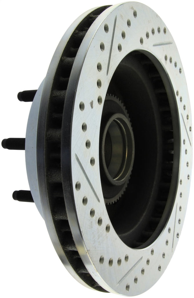 StopTech Select Sport Drilled & Slotted Rotor - Front Right