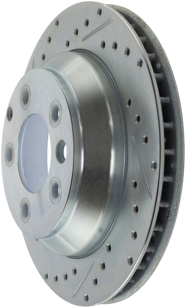 StopTech Select Sport 07-15 Audi Q7 Slotted & Drilled Rear Right Rotor