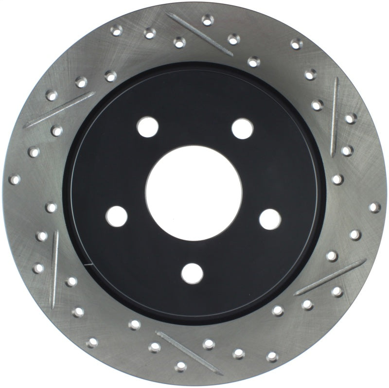 StopTech Sport Drilled & Slotted Rotor - Rear Right