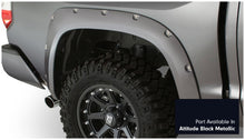 Load image into Gallery viewer, Bushwacker 16-18 Toyota Tundra Fleetside Pocket Style Flares 4pc - Midnight Black