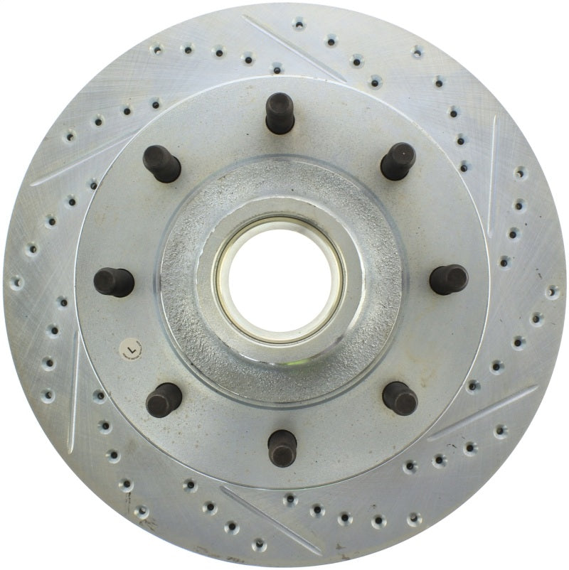 StopTech Select Sport Drilled & Slotted Rotor - Rear Left