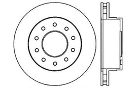 StopTech Slotted & Drilled Sport Brake Rotor