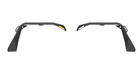 Road Armor 18-20 Jeep Wrangler JL Stealth Front Fender Flare w/Switchback LED DRL - Tex Blk