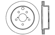 Load image into Gallery viewer, StopTech Slotted &amp; Drilled Sport Brake Rotor