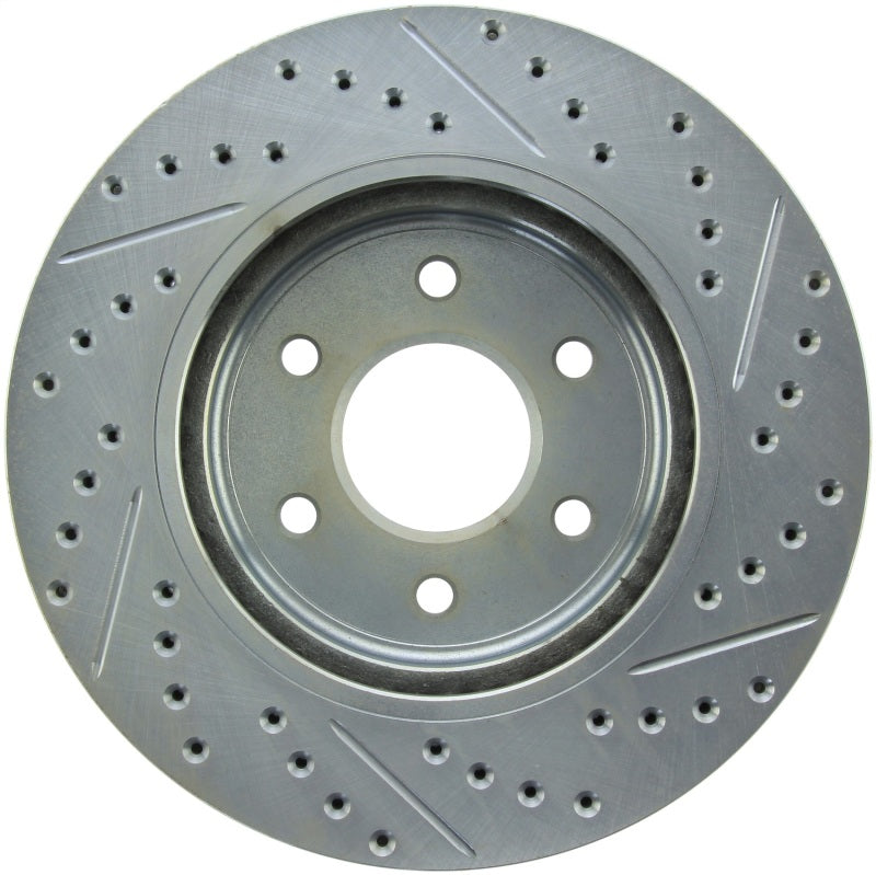 StopTech Select Sport Drilled & Slotted Rotor - Front Left