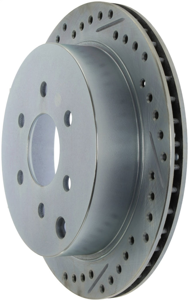 StopTech Select Sport Drilled & Slotted Rotor - Front Left