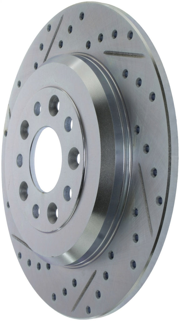 StopTech Select Sport Drilled & Slotted Rotor - Rear Left