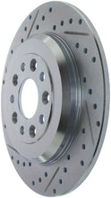 Load image into Gallery viewer, StopTech Select Sport Drilled &amp; Slotted Rotor - Rear Left