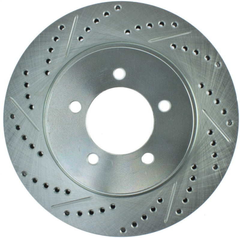 StopTech Select Sport Drilled & Slotted Rotor - Rear Left