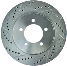 Load image into Gallery viewer, StopTech Select Sport Drilled &amp; Slotted Rotor - Rear Left