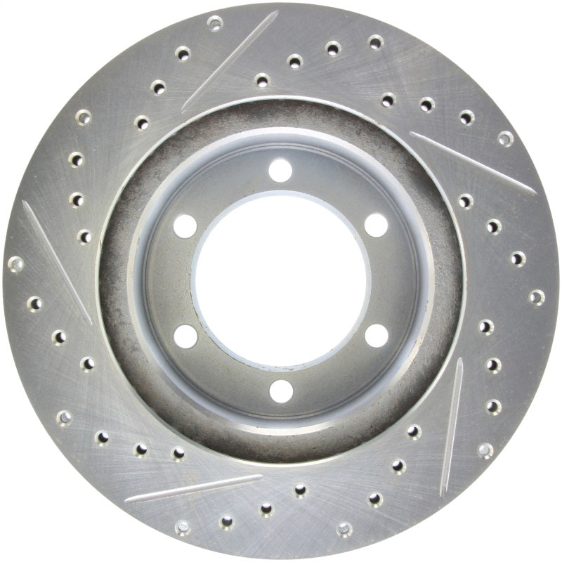 StopTech Select Sport Drilled & Slotted Rotor - Rear Left