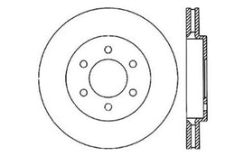 StopTech Slotted & Drilled Sport Brake Rotor