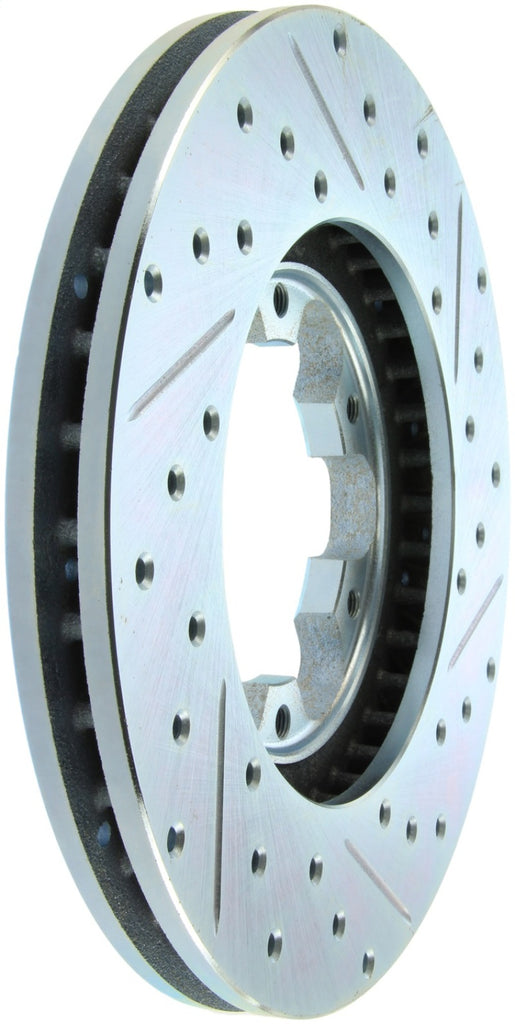 StopTech Select Sport Drilled & Slotted Rotor - Front Left