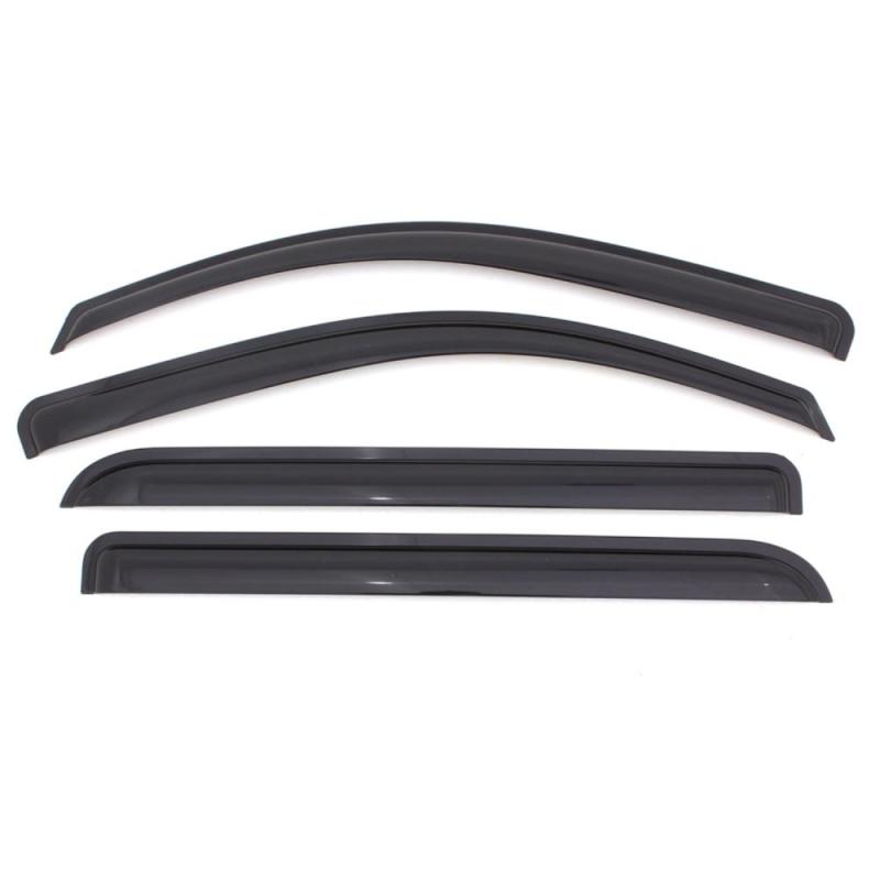 AVS 05-18 Toyota Hilux Access Cab Ventvisor Outside Mount Window Deflectors 4pc - Smoke