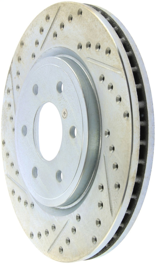 StopTech Select Sport Drilled & Slotted Rotor - Front Left