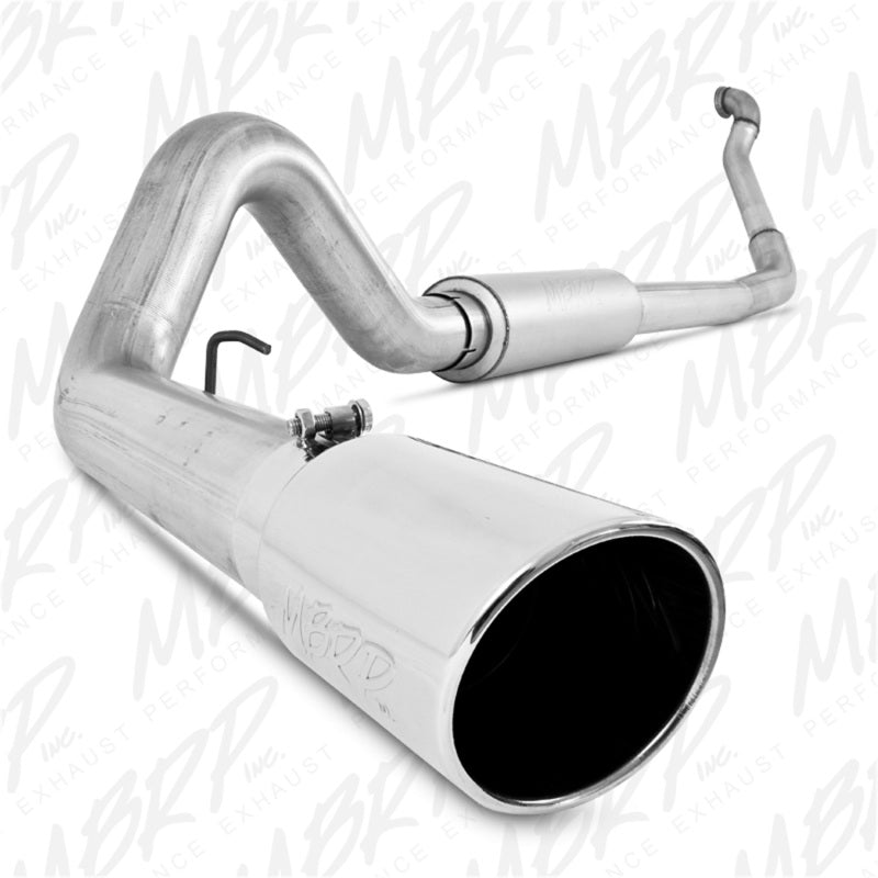 MBRP 1994-1997 Ford F-250/350 7.3L Turbo Back Single Side Off-Road (Aluminized downpipe)