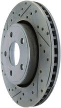 Load image into Gallery viewer, StopTech Select Sport Drilled &amp; Slotted Rotor - Rear Left